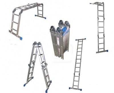 Алюминиевые лестницы-трансформеры с 6-8 ступенями